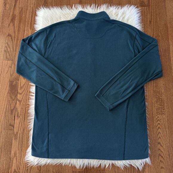 Arc'teryx Delta Sweater Mens 2XL Blue Half Zip Thermal Fleece Polartec Pullover - Picture 7 of 11